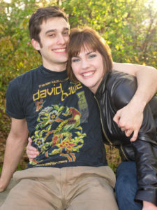 Kyle Johnson and Zandi Carlson in "The Gene Pool", photo by Michael Brunk / nwlens.com