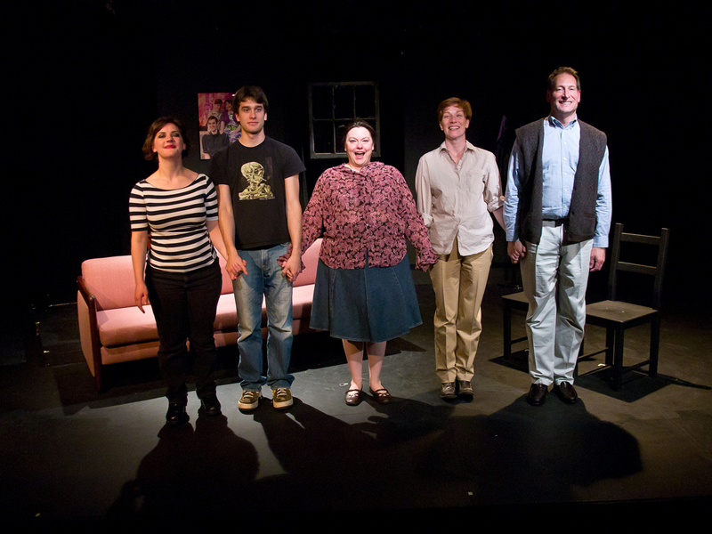 "The Gene Pool" curtain call at Annex Theatre, Capitol Hill, Seattle